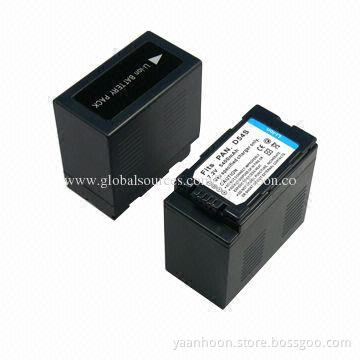 Camera Battery, Fit for Panasonic D54/D54S/VBD55, Replacement for AGDVC15/DVC7/DVX100